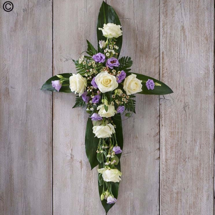 Rose & Aspidistra Cross