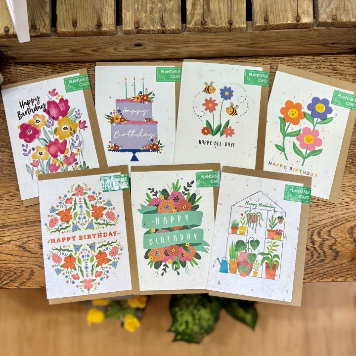 Happy Birthday Plantable Card