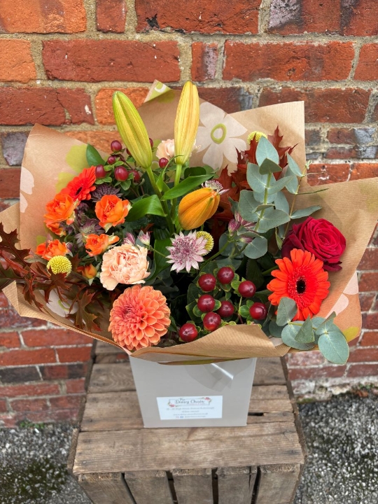 Autumn Blooms Handtied