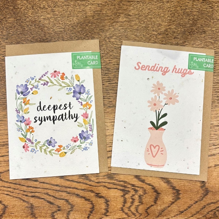 Sympathy Plantable Cards