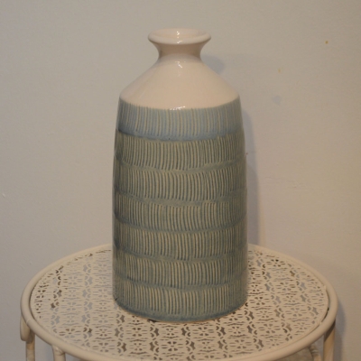Blue Ceramic Vase