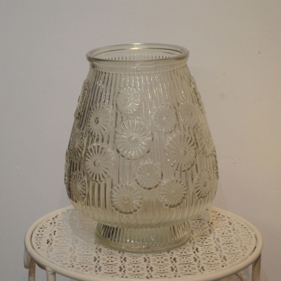 Clear Floral Vase