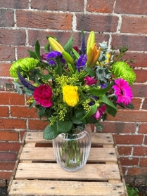 The Vibrant Vase Arrangement