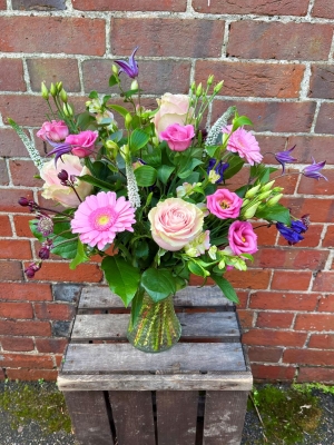 Pretty In Pink Vase