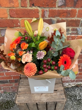 Autumn Blooms Handtied