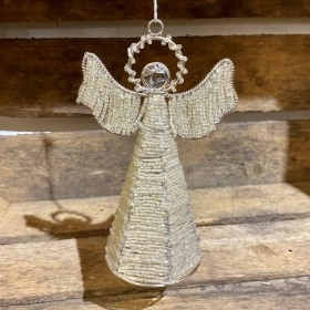Beaded Angel Hanging Decoration