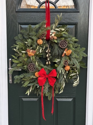 Luxury Christmas Door Wreath
