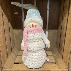 Snowman with Sequins