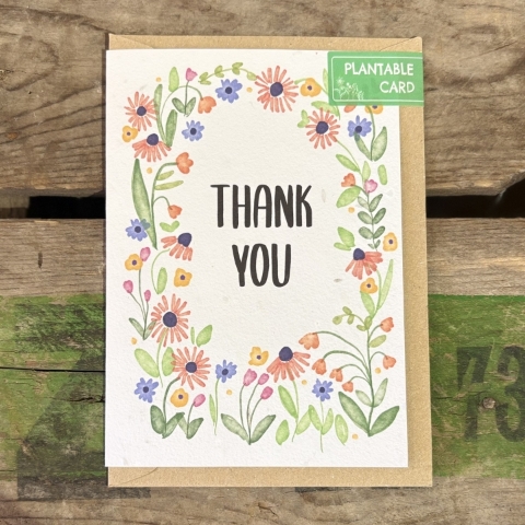 Thank You Plantable Card